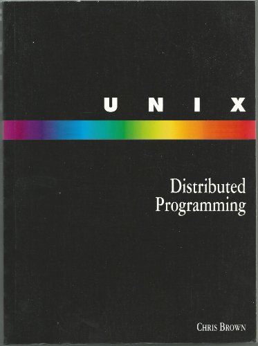 Book Cover Unix Distributed Programming