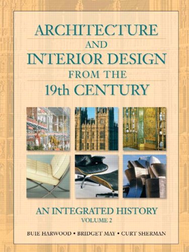 Book Cover Architecture and Interior Design from the 19th Century, Volume 2: An Integrated History