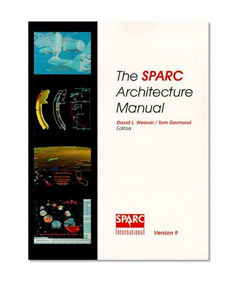 Book Cover SPARC Architecture Manual Version9