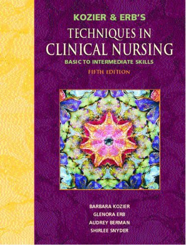 Book Cover Kozier and Erb's Techniques in Clinical Nursing 