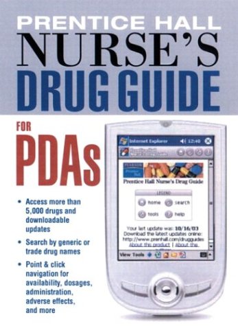 Book Cover PH Nurse's Drug Guide - PDA Download Boxed Package for Bookstores