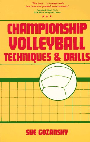 Book Cover Championship Volleyball Techniques and Drills