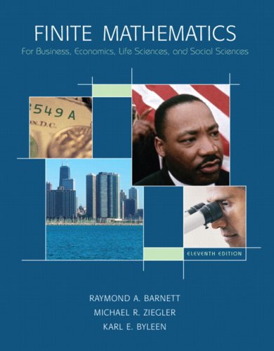 Book Cover Finite Mathematics for Business, Economics, Life Sciences and Social Sciences w/MyMathLab & MyStatLab Access Value Package (includes FINITE MATH Student Study Pak)