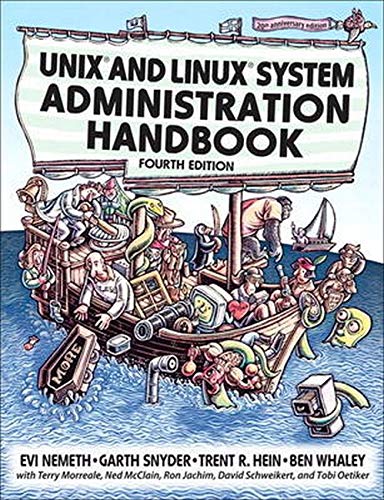 Book Cover UNIX and Linux System Administration Handbook, 4th Edition