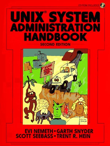 Book Cover UNIX System Administration Handbook (Bk\CD ROM) (2nd Edition)