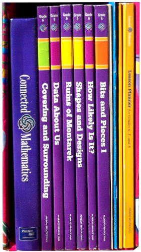 Book Cover Connected Mathematics Teacher Guide Package Grade 6 (10 Book Boxed Set)
