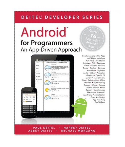 Book Cover Android for Programmers: An App-Driven Approach (Deitel Developer Series)