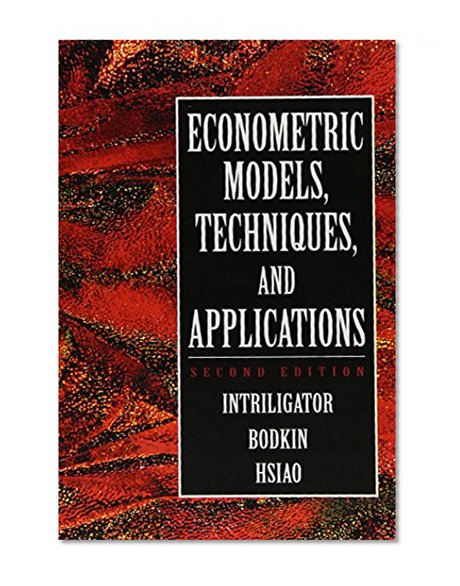 Book Cover Econometric Models, Techniques, and Applications (2nd Edition)