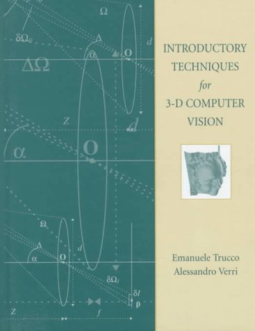 Book Cover Introductory Techniques for 3-D Computer Vision
