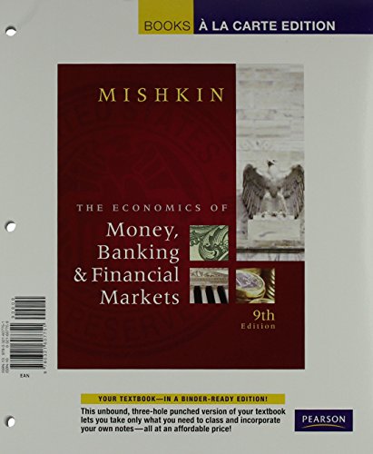 Book Cover Economics of Money, Banking, and Financial Markets, The, Student Value Edition with MyEconLab and Pearson eText (Access Card) (9th Edition)