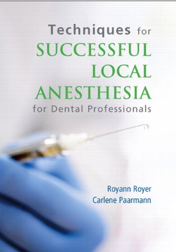 Book Cover Techniques for Successful Local Anesthesia DVD