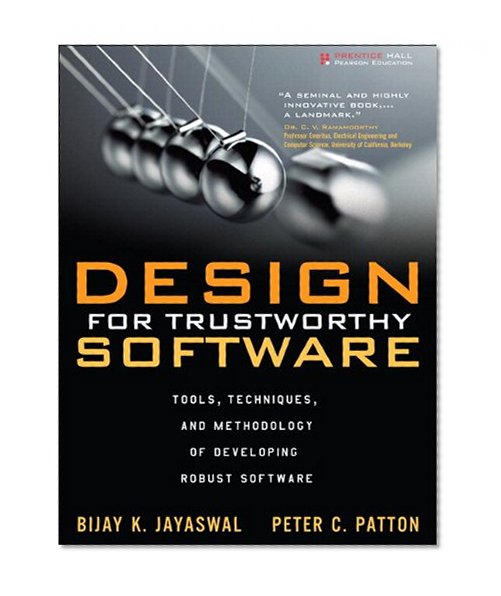 Book Cover Design for Trustworthy Software: Tools, Techniques, and Methodology of Developing Robust Software