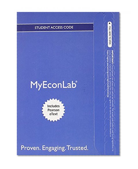 Book Cover NEW MyEconLab with Pearson eText -- Access Card -- for Money, Banking, and the Financial System