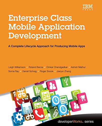 Book Cover Enterprise Class Mobile Application Development: A Complete Lifecycle Approach for Producing Mobile Apps (developerWorks Series)