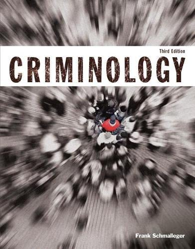 Book Cover Criminology (Justice Series) (3rd Edition)