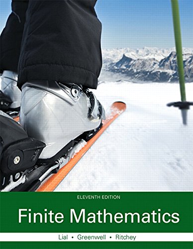 Book Cover Finite Mathematics Plus MyLab Math with Pearson eText -- Access Card Package (11th Edition) (Lial, Greenwell & Ritchey, The Applied Calculus & Finite Math Series)