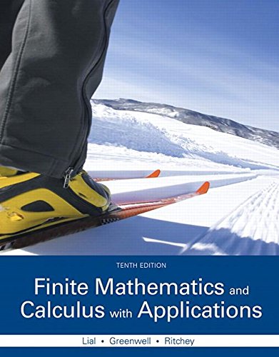 Book Cover Finite Mathematics and Calculus with Applications Plus MyMathLab with Pearson eText -- Access Card Package (10th Edition) (Lial, Greenwell & Ritchey, The Applied Calculus & Finite Math Series)