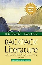 Book Cover Backpack Literature: An Introduction to Fiction, Poetry, Drama, and Writing, MLA Update Edition (5th Edition)