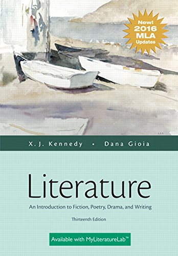 Book Cover Literature: An Introduction to Fiction, Poetry, Drama, and Writing, MLA Update Edition (13th Edition)