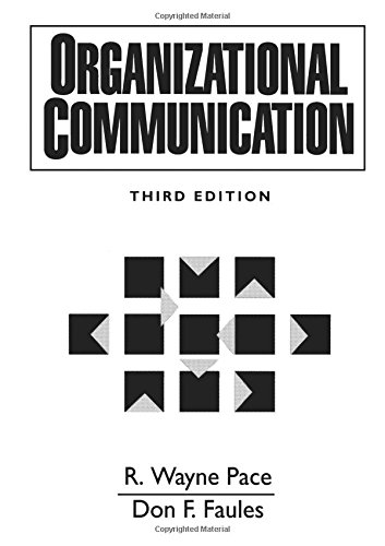 Book Cover Organizational Communication (3rd Edition)