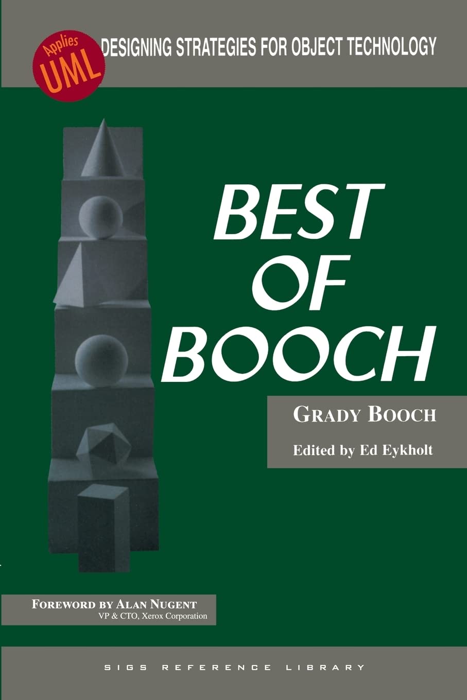 Book Cover Best of Booch: Designing Strategies for Object Technology (SIGS Reference Library, Series Number 7)