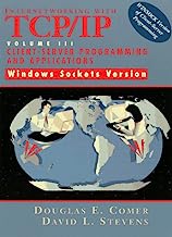 Book Cover Internetworking with TCP/IP Vol. III Client-Server Programming and Applications-Windows Sockets Version
