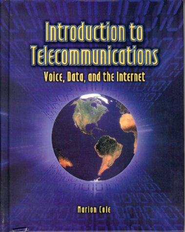 Book Cover Introduction to Telecommunications: Voice, Data, and the Internet