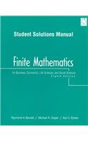 Book Cover Finite Mathematics for Business, Economics, Life Sciences, and Social Sciences: Student Solutions Manual