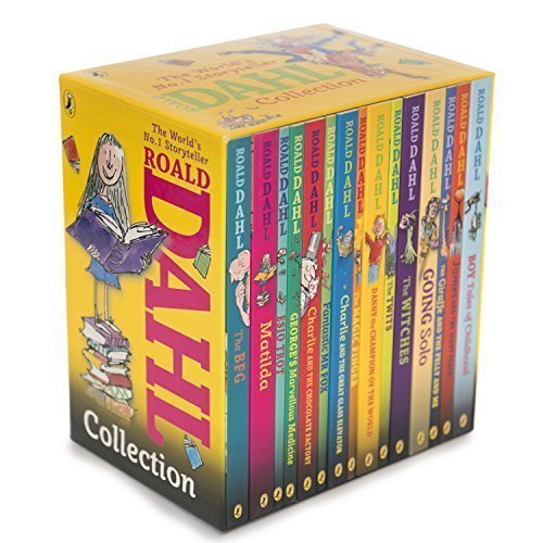 Book Cover Roald Dahl Collection - 15 Paperback Book Boxed Set