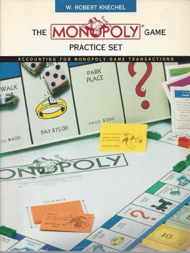 Book Cover Monopoly Practice Set: Accounting for Monopoly Game Transactions