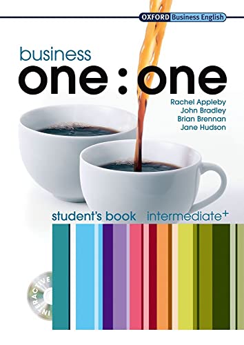 Book Cover Business one:one Intermediate: MultiROM included Student's Book Pack