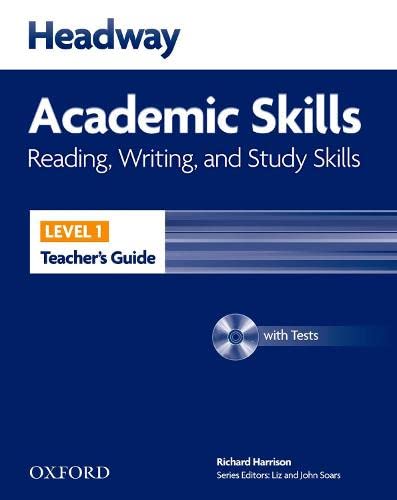 Book Cover Headway Academic Skills: 1: Reading, Writing, and Study Skills Teacher's Guide with Tests CD-ROM