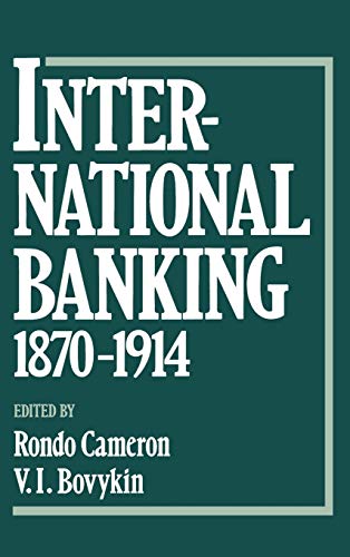 Book Cover International Banking 1870-1914