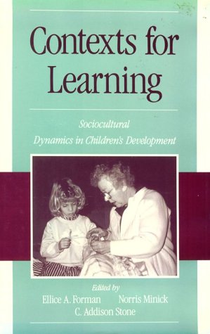 Book Cover Contexts for Learning: Sociocultural Dynamics in Children's Development