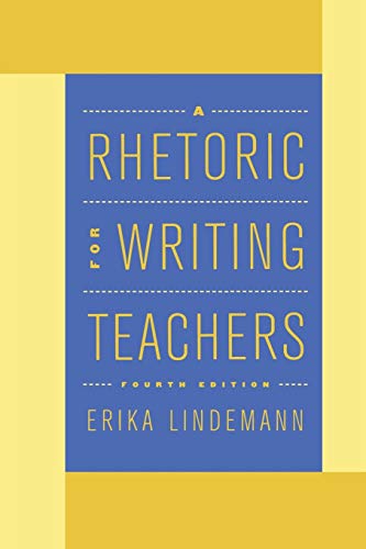 Book Cover A Rhetoric for Writing Teachers