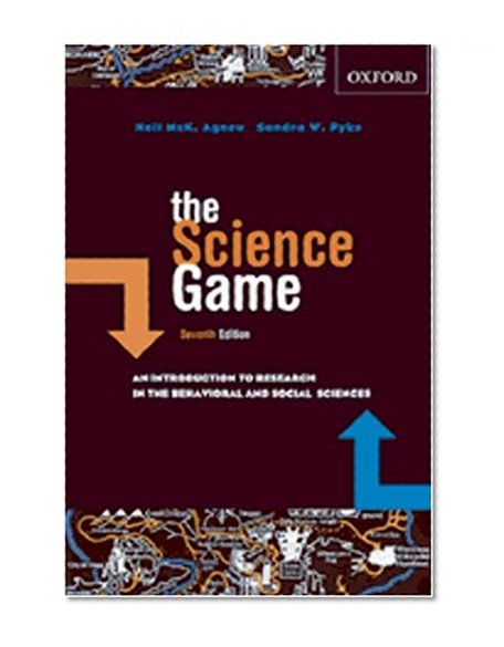 Book Cover The Science Game: An Introduction to Research in the Social Sciences