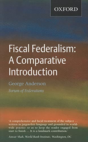 Book Cover Fiscal Federalism: A Comparative Introduction