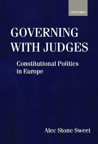 Book Cover Governing with Judges: Constitutional Politics in Europe
