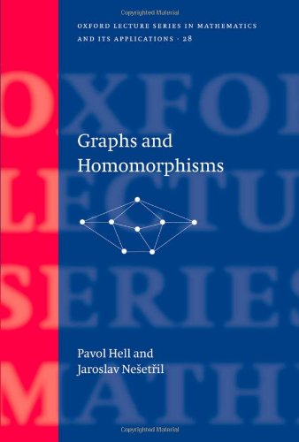 Book Cover Graphs and Homomorphisms (Oxford Lecture Series in Mathematics and Its Applications)