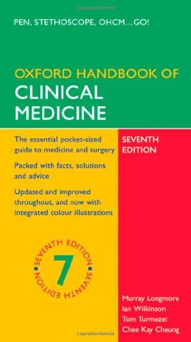 Book Cover Oxford Handbook of Clinical Medicine (Oxford Handbooks Series)