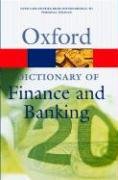 Book Cover A Dictionary of Finance and Banking (Oxford Quick Reference)