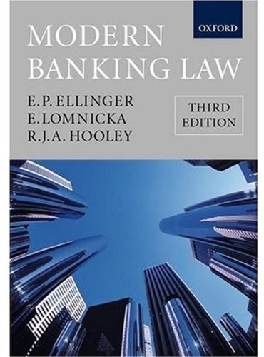 Book Cover Modern Banking Law