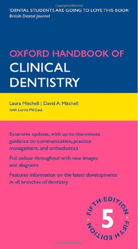 Book Cover Oxford Handbook of Clinical Dentistry (Oxford Handbooks Series)