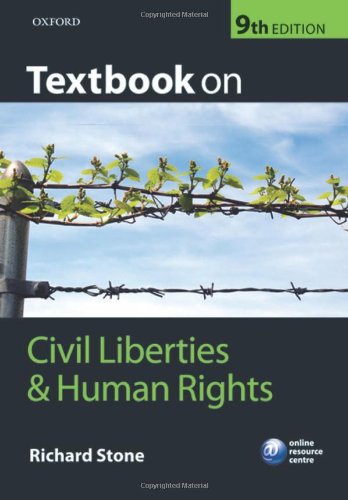 Book Cover Textbook on Civil Liberties and Human Rights