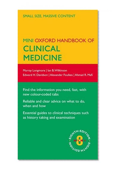 Book Cover Oxford Handbook of Clinical Medicine - Mini Edition (Oxford Handbooks)