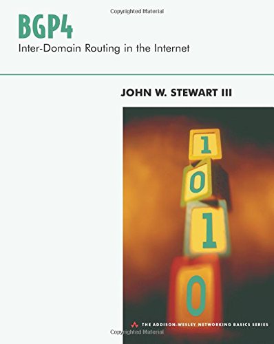 Book Cover BGP4: Inter-Domain Routing in the Internet: Inter-Domain Routing in the Internet