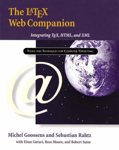 Book Cover The LaTeX Web Companion: Integrating TeX, HTML, and XML