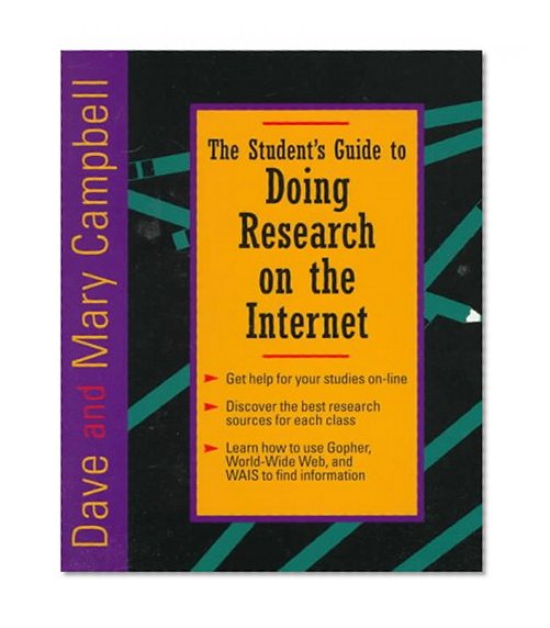 Book Cover The Student's Guide to Doing Research on the Internet