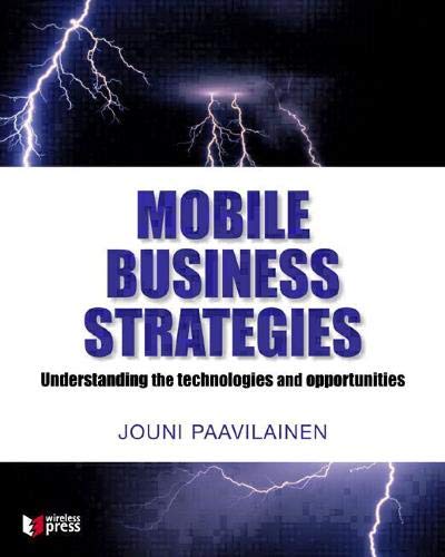 Book Cover Mobile Business Strategies: Understanding the Technologies and Opportunities