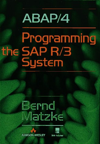 Book Cover ABAP/4: Programming the SAP(R) R/3(R) System